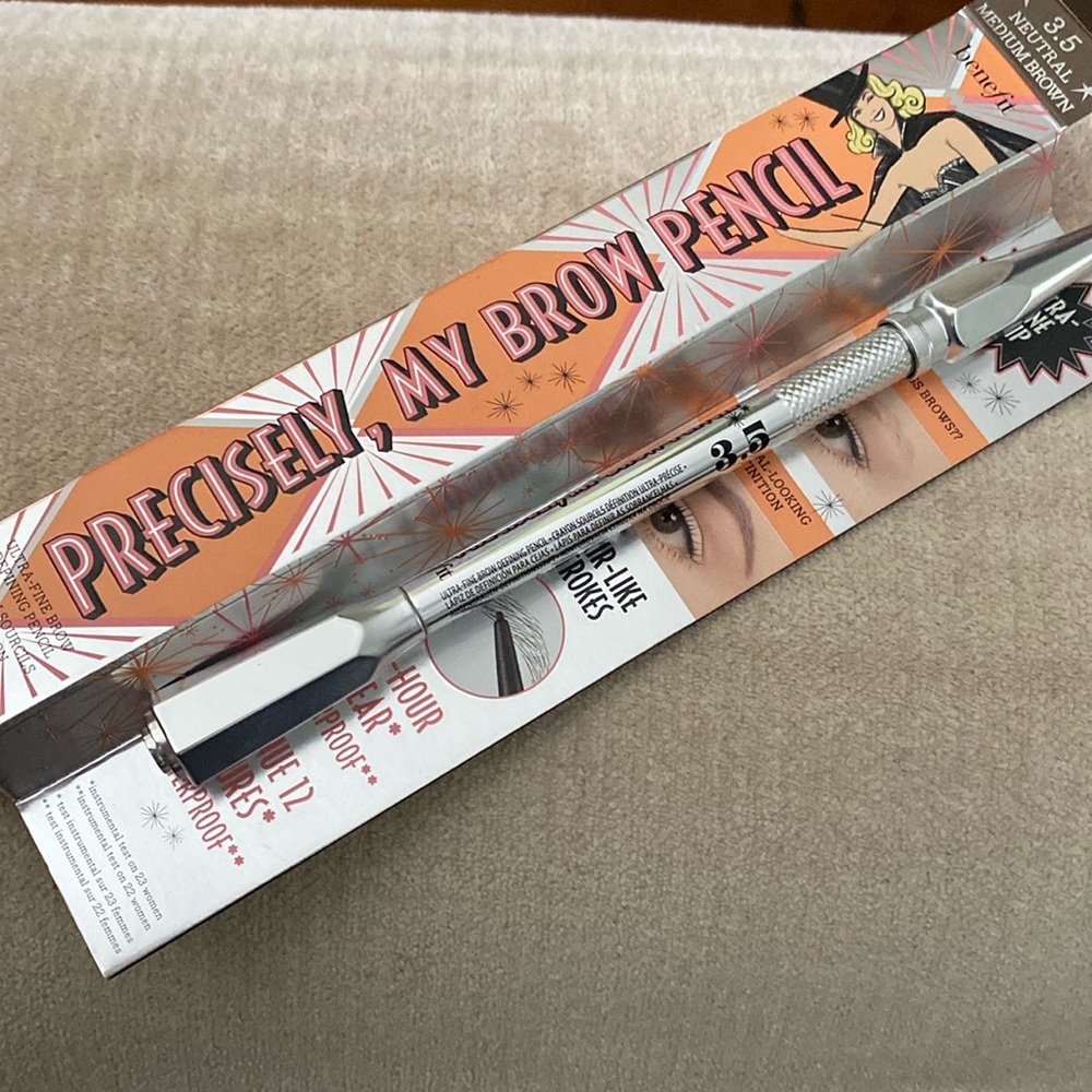 Benefit • Precisely, My Brow Pencil • Color: 3.5 Neutral Medium Brown • NIB
